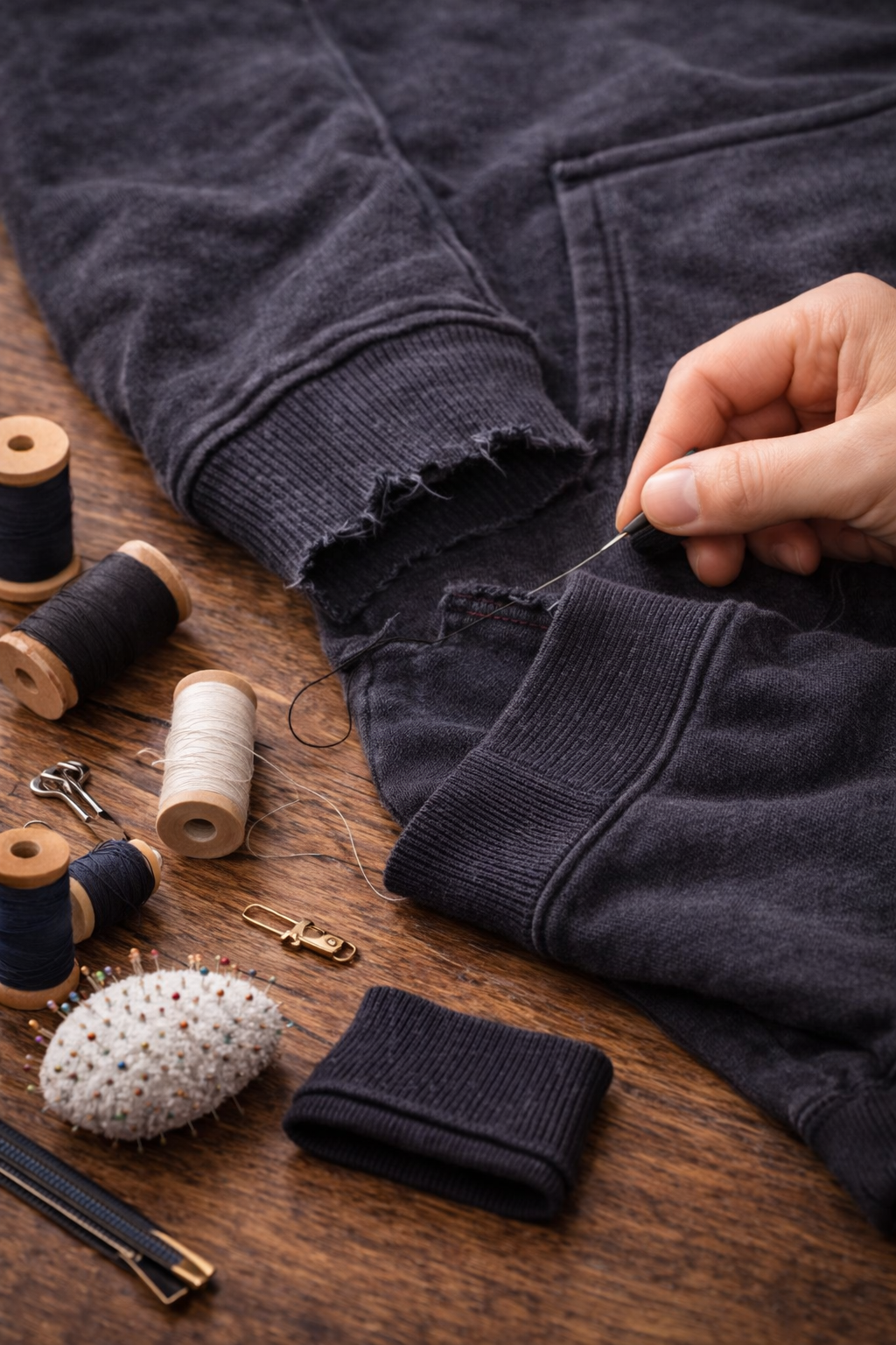 Remplacement de poignets – Pull